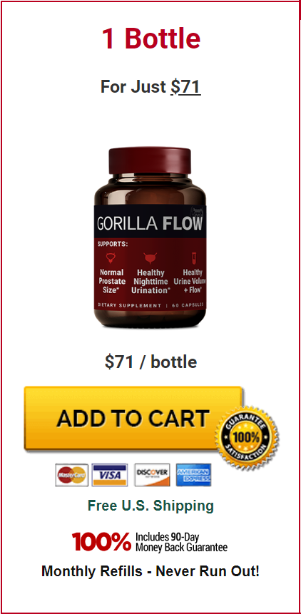 Gorilla Flow 1 Bottle