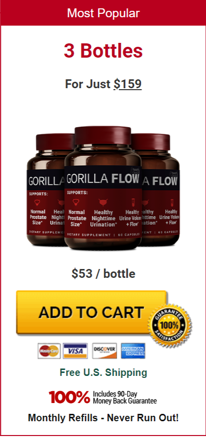 Gorilla Flow 3 Bottle